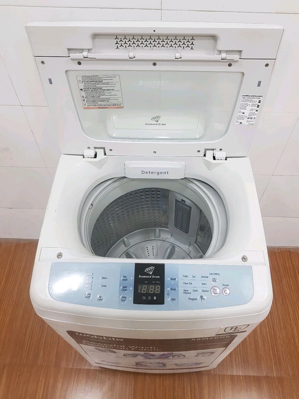 Samsung Top Load Washing Machine Woble Technology 6.5kg Diamond Drum 