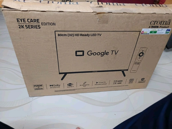 Croma 32 Inches LED TV smart 