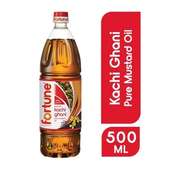FORTUNE  Premium Kachi Ghani mustured Oil - 500ml