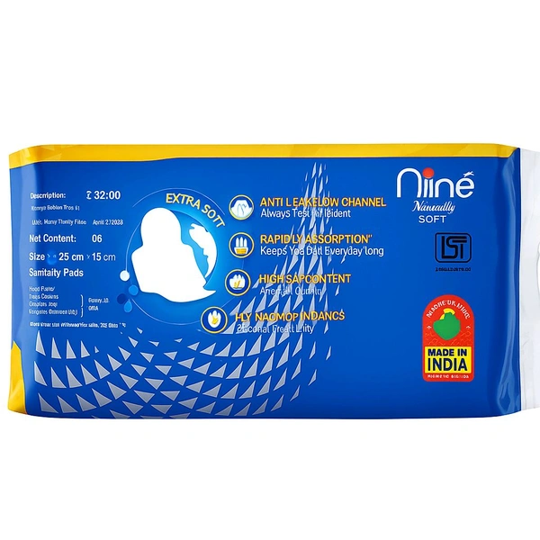 NINE Sanitary Pads - Regular Size