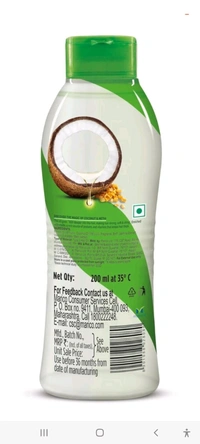 NIHAR Natural Coconut Oil - 400ml