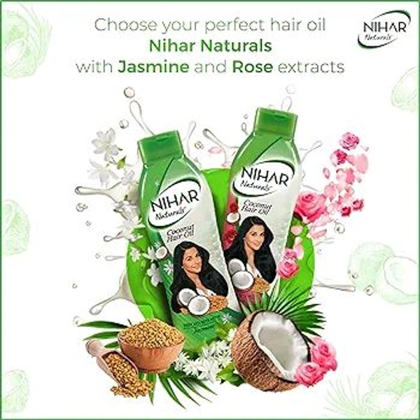 NIHAR Natural Coconut Oil - 200ml