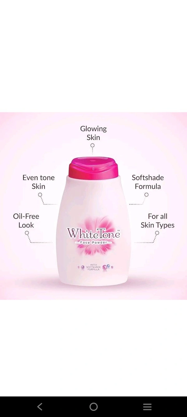 White Tone Face Powder  - 30g
