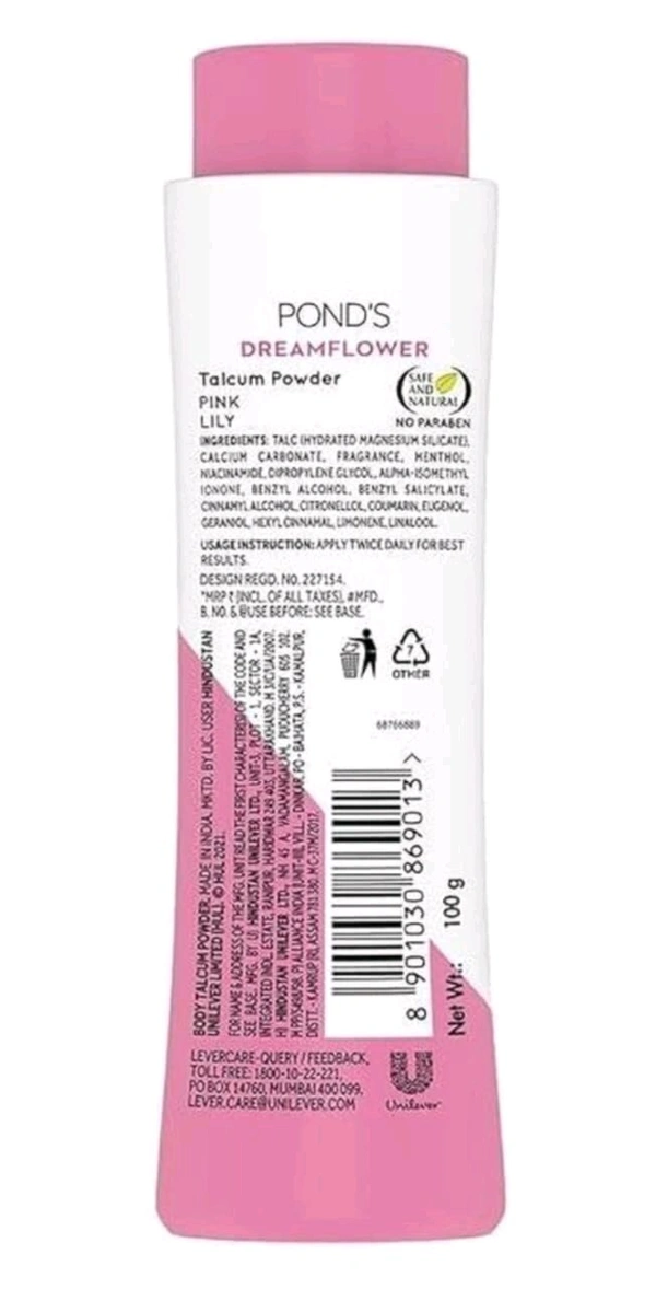 Pond's Fragrant Talcum Powder  - 100g