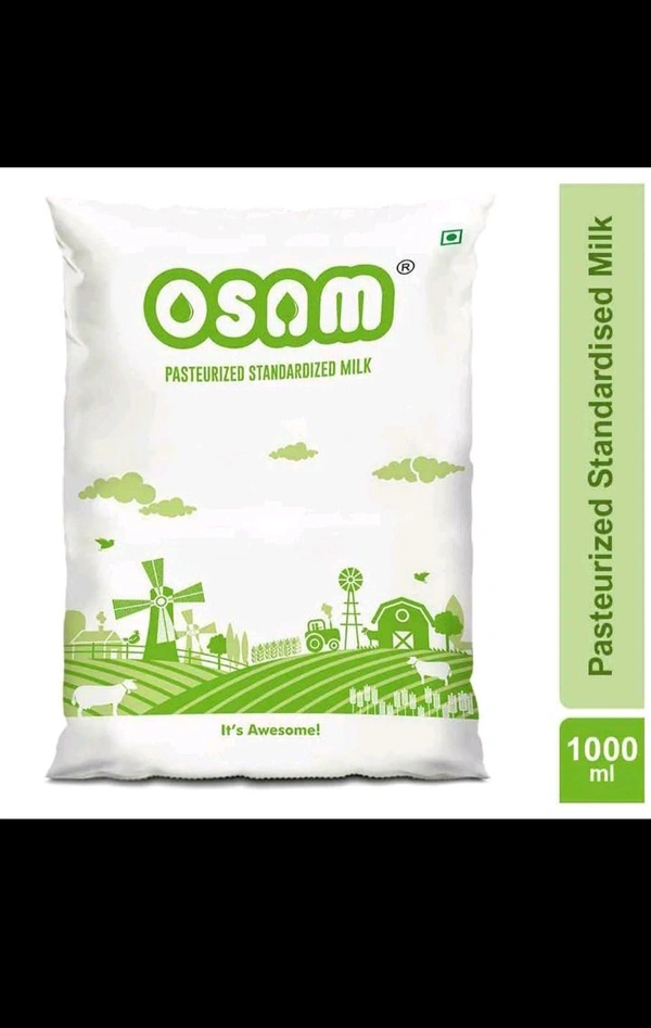 Osam Standrazied Milk  - 1l