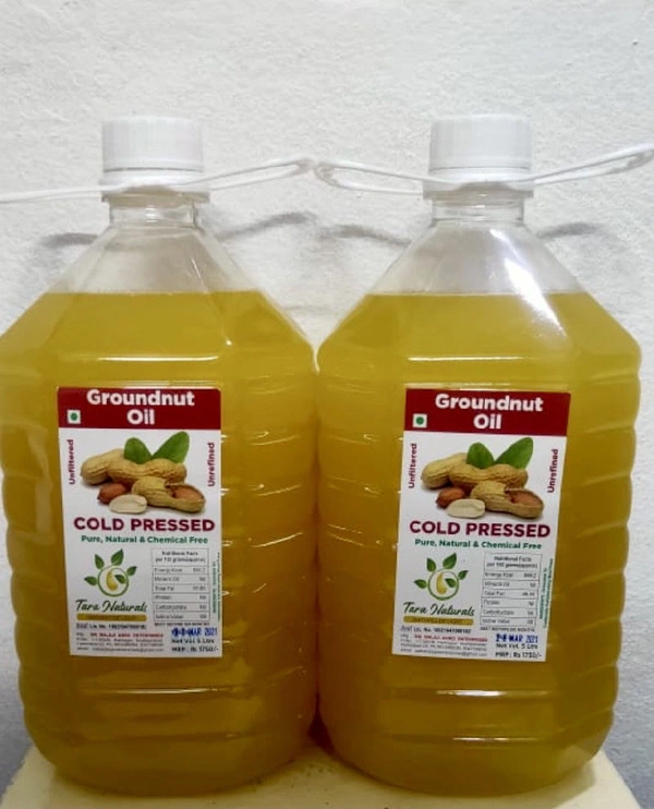 Tara Naturals  Groundnut Cold Pressed Oil 1 Liter