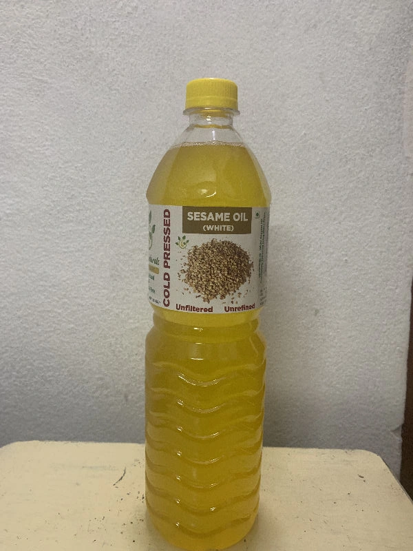 Tara Naturals  Sesame (White) Cold Pressed Oil 1 Liter