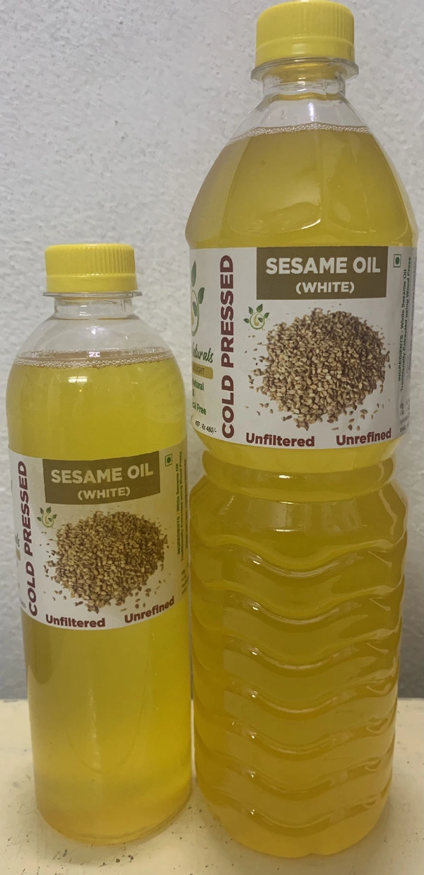 Tara Naturals  Sesame (White) Cold Pressed Oil 1 Liter
