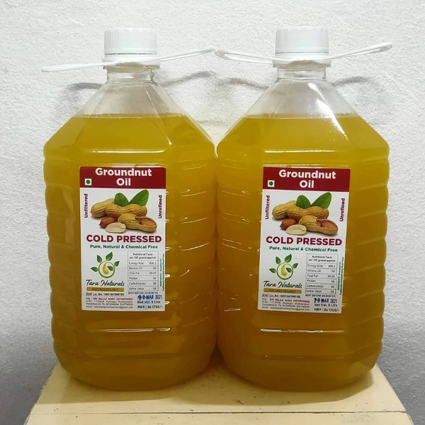 Groundnut Cold Pressed Oil 5 Liters