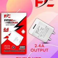 Future Cellular Mobile Charger + Cable Single USB Port - white, nun