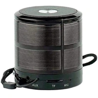 WS Portable Bluetooth Speaker - red  blue black , 5.1