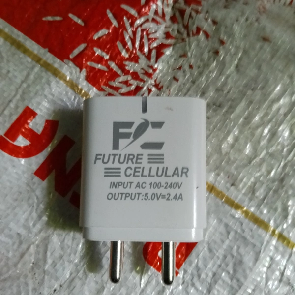 Future Cellular Mobile Charger +Charger Cable Double USB Port Fast Charger 2.4Amp for Samsung Galaxy J1/J2/J3/J4/J5/J6/J7/A3/A4/A5/A6+/A7/A8/A9/On 5/On 6/On 7/ On 8 Prime Pro Plus, J5 Prime, J7, J7 Prime, J7 Nxt, J7 Pro, J7 Max, J2 (2015) BSC056 - white, medium