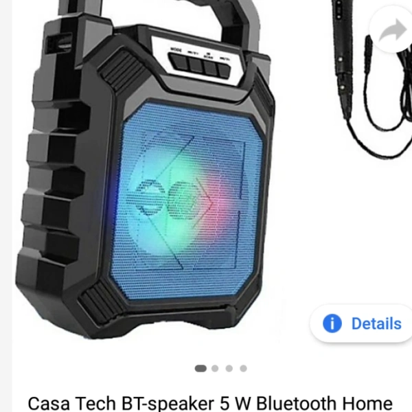 5.1rohs Bluetooth Speaker Big Quality Sound 7 Days Return - black rad Black green, Medium