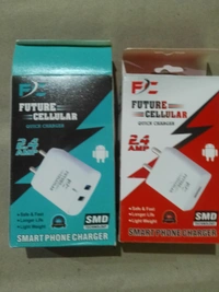 Future Cullular Double Usb Charger+Single USB Charger - white, usb 