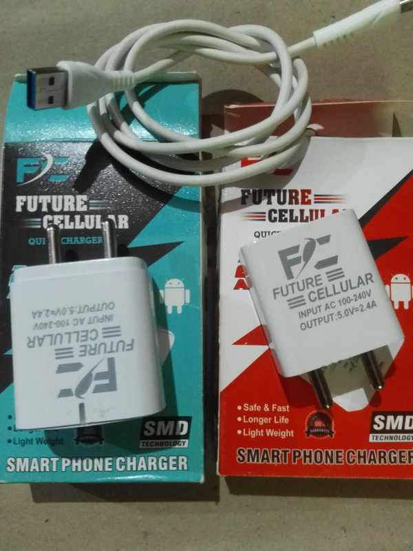 Future Cullular Double Usb Charger+Single USB Charger - white, usb 