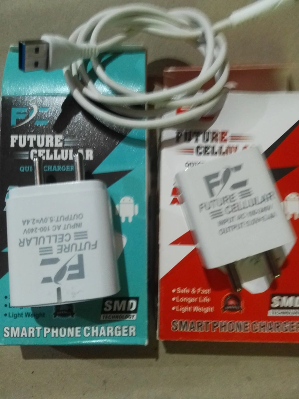Future Cullular Double Usb Charger+Single USB Charger - white, usb 