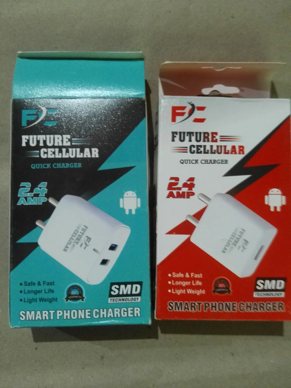 Future Cullular Double Usb Charger+Single USB Charger - white, usb 