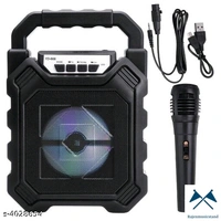 5.1rohs Bluetooth Speaker Big Quality Sound 7 Days Return - Black rad, free