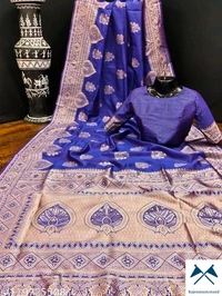 *Saree Fabric: Banarasi S Charvi Voguish Sarees*Saree Fabric: Banarasi SilkBlouse: Separate Blouse Piece - All, Free