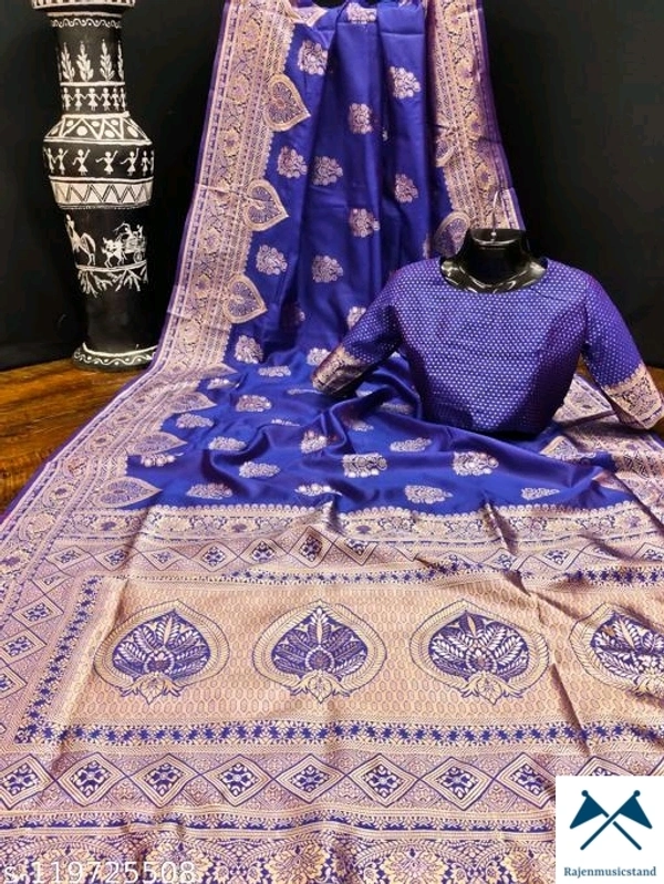 *Saree Fabric: Banarasi S Charvi Voguish Sarees*Saree Fabric: Banarasi SilkBlouse: Separate Blouse Piece - All, Free
