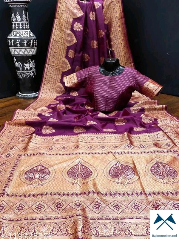 *Saree Fabric: Banarasi S Charvi Voguish Sarees*Saree Fabric: Banarasi SilkBlouse: Separate Blouse Piece - All, Free
