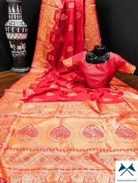 *Saree Fabric: Banarasi S Charvi Voguish Sarees*Saree Fabric: Banarasi SilkBlouse: Separate Blouse Piece - All, Free