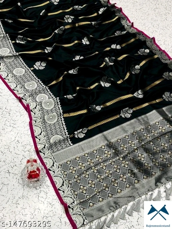 Ecoya Name:*Adrika Superior Sarees*Saree Fabric: Litchi SilkBlouse: Separate Blouse PieceBlouse Fabric: Litchi Silk - All, Free