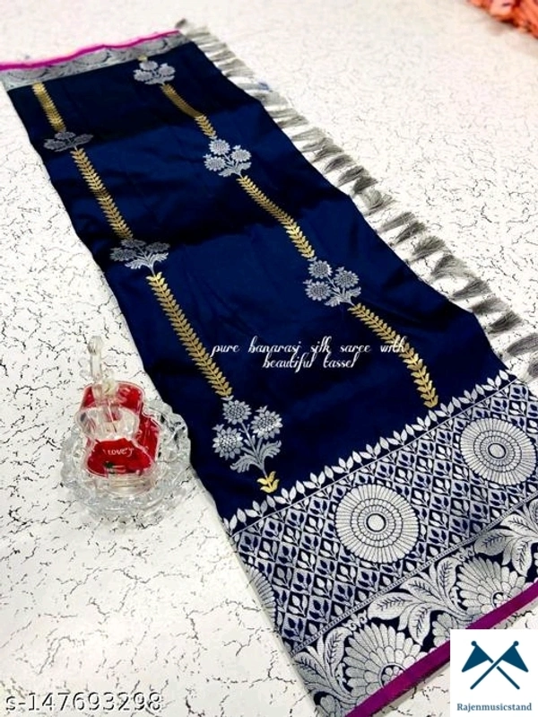 Ecoya Name:*Adrika Superior Sarees*Saree Fabric: Litchi SilkBlouse: Separate Blouse PieceBlouse Fabric: Litchi Silk - All, Free