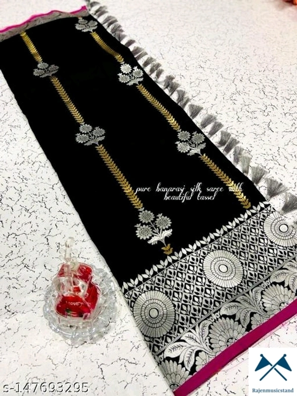 Ecoya Name:*Adrika Superior Sarees*Saree Fabric: Litchi SilkBlouse: Separate Blouse PieceBlouse Fabric: Litchi Silk - All, Free