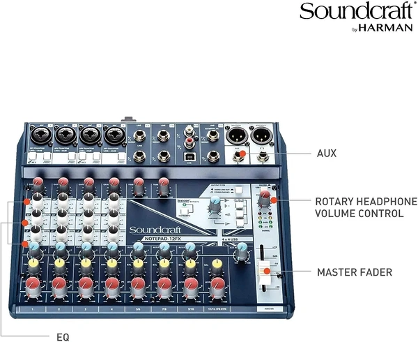 Sounds Craft 12 fex Audio Mixer - Free