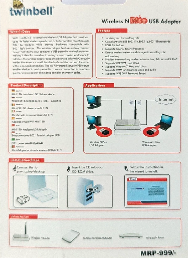 USB Wifi Adapter 