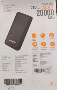 Conekt 20000mah - Zeal Factory