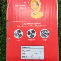 SPEED PORTABLE FAN  - Charging Fan