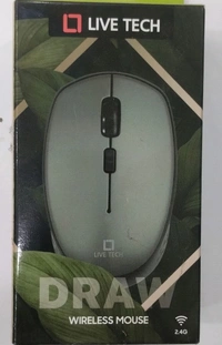 Live Tech Wireless Mouse - Black, Draw