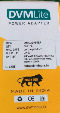 DVM Lite Power Adapter - Power Adapter