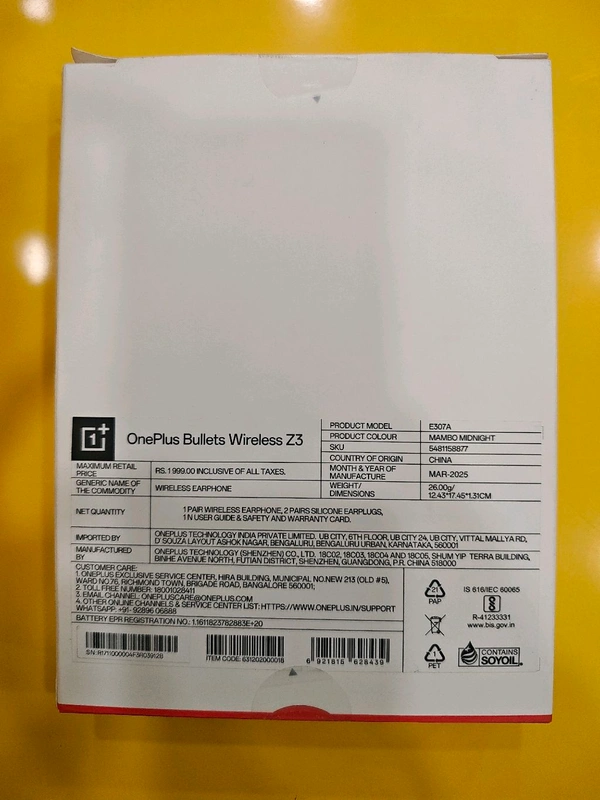Oneplus Bullets Wireless Z3 - Z3