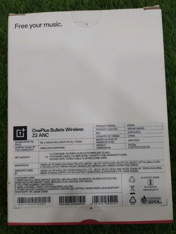 One plus Bullets Wireless Z2 ANC