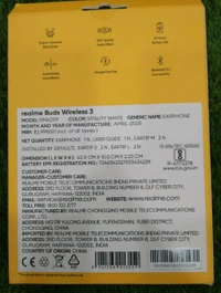 Realme Buds Wireless 3 - Yellow