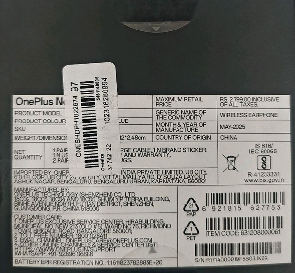 Oneplus Buds 3