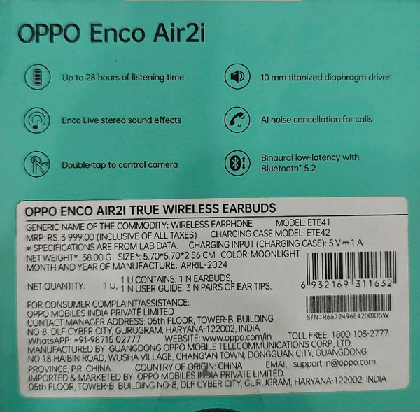 Oppo Enco Air2i 