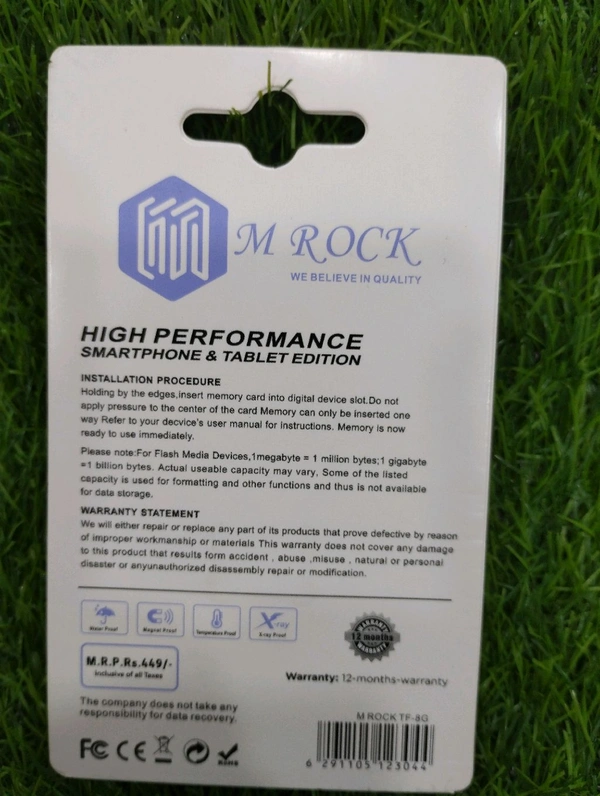 M Rock Micro Sdxc 8gb 