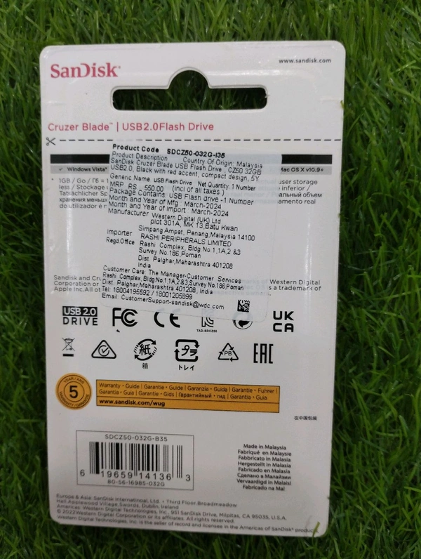 San Disk Cruzer Blade 