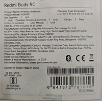 redme Redmi Buds 5c
