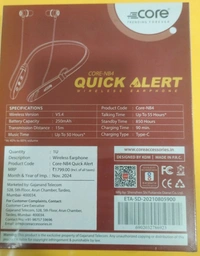 Core Quick Alert Wireless Earphones 