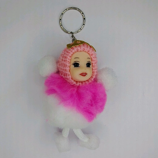 Baby Doll Keychain  - Web Orange