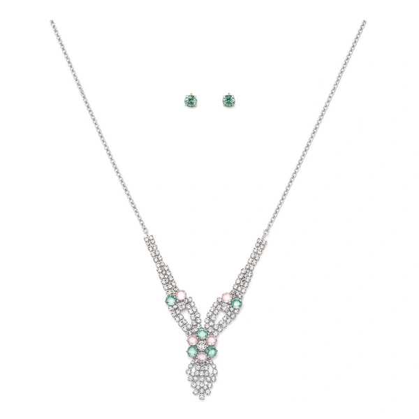 Necklace With White Stones  - Free