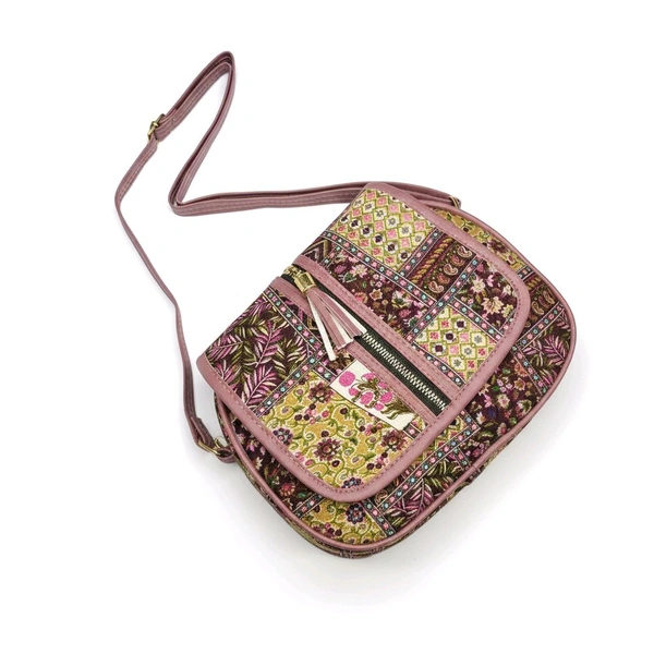 Traditional Handbag  - Pink Flamingo