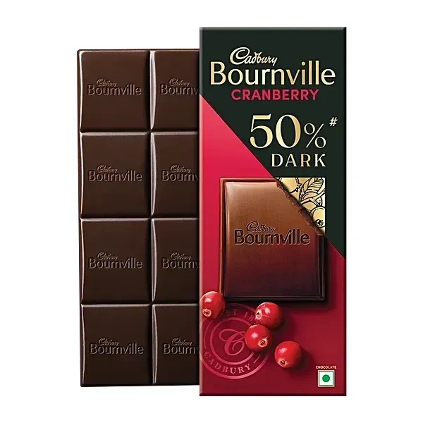 Cadbury CAD Bournville Cranberry Dark 75gm