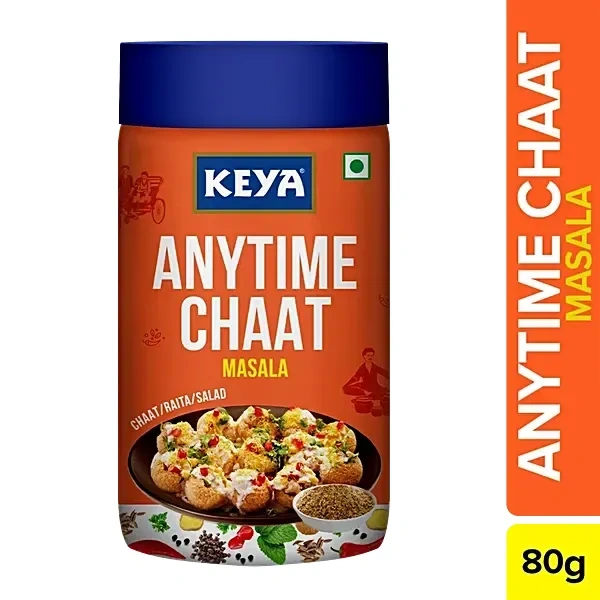 Keya Chaat Masala 80g can