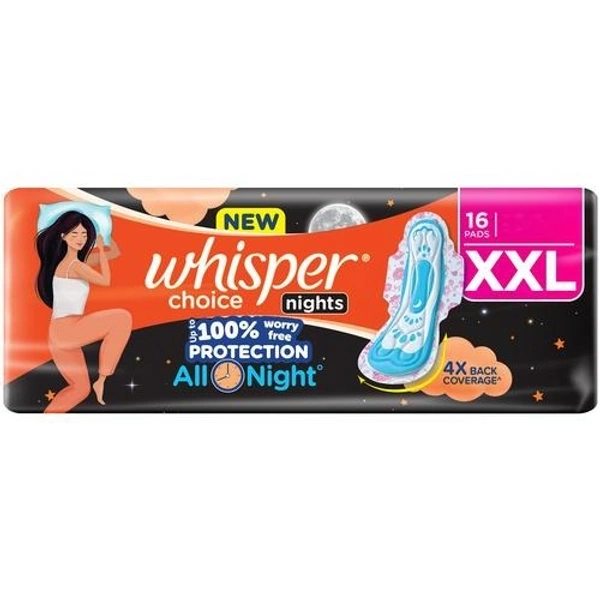 Whisper Choice Nights 16PADS XXL